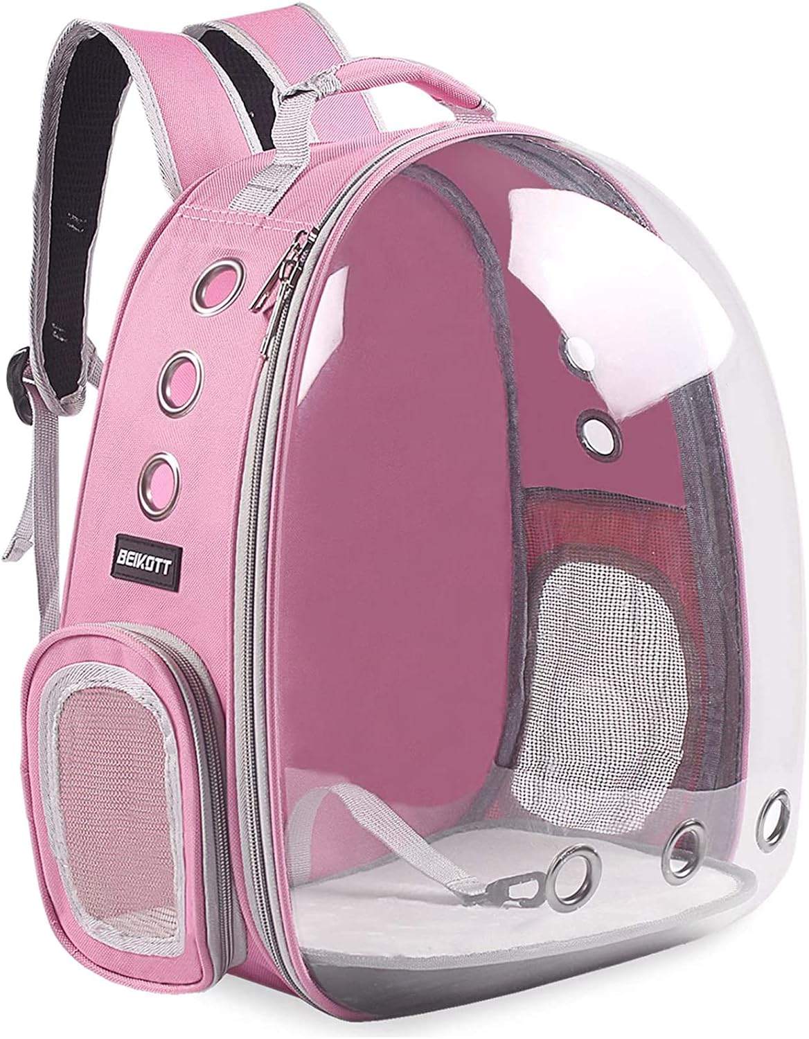 Super Breathable Expandable Cat Travel Backpack (Green)